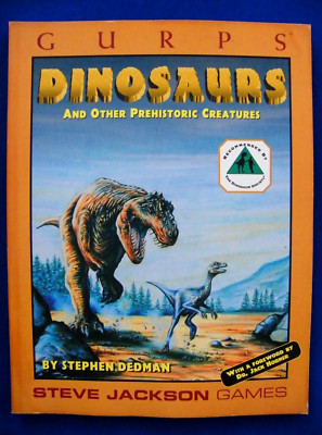 GURPS Dinosaurs - 3rd Edition - Steve Jackson Games SJGO1795 - VG
