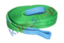LIFTING SLINGS TWO-PLY EYE 2T 6M GREEN