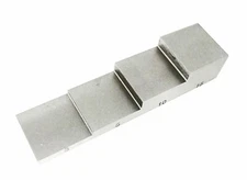 4 Step Ultrasonic Thickness Test Block Calibration Block 3 5 10 15mm Aluminium