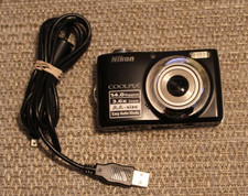 Nikon COOLPIX L24 14.0MP Compact Digital Camera PARTS OR REPAIR