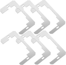10-Pack Metal Wall Plate Spacers for Electrical Outlet Boxes Self-Leveling