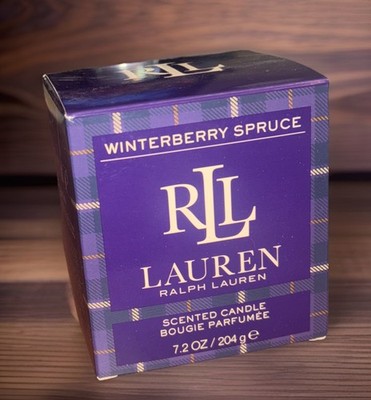 Ralph Lauren Winterberry Spruce Scented Candle New & Sealed 7.2oz