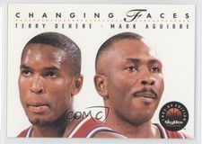 1993-94 Skybox Premium Changing Faces Terry Dehere Mark Aguirre #303 2u3