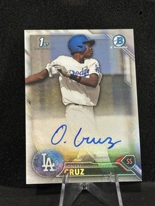 2016 Bowman 1st Chrome Oneal Oneil Cruz REFRACTOR 018/499 Auto Autograph