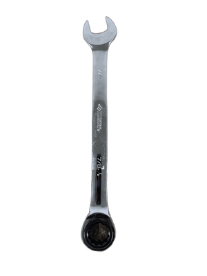 #ad Husky 7 8 in. 12 Point SAE Ratcheting Combination Wrench $14.95