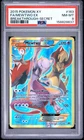 2015 POKEMON XY BREAKTHROUGH SECRET #163 FULL ART/MEWTWO EX PSA 8