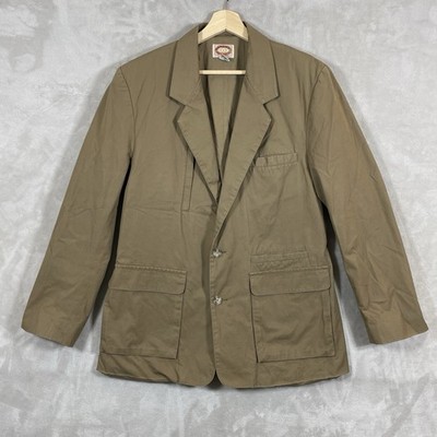 Banana Republic Mill Valley Safari Field Sport Blazer Jacket Mens 42 VTG