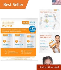 24-Hour Acne Clearing System with Witch Hazel  Aloe Vera - Results in Days 