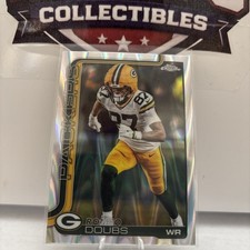 2025 TOPPS CHROME RAYWAVE REFRACTOR #106 ROMEO DOUBS PACKERS