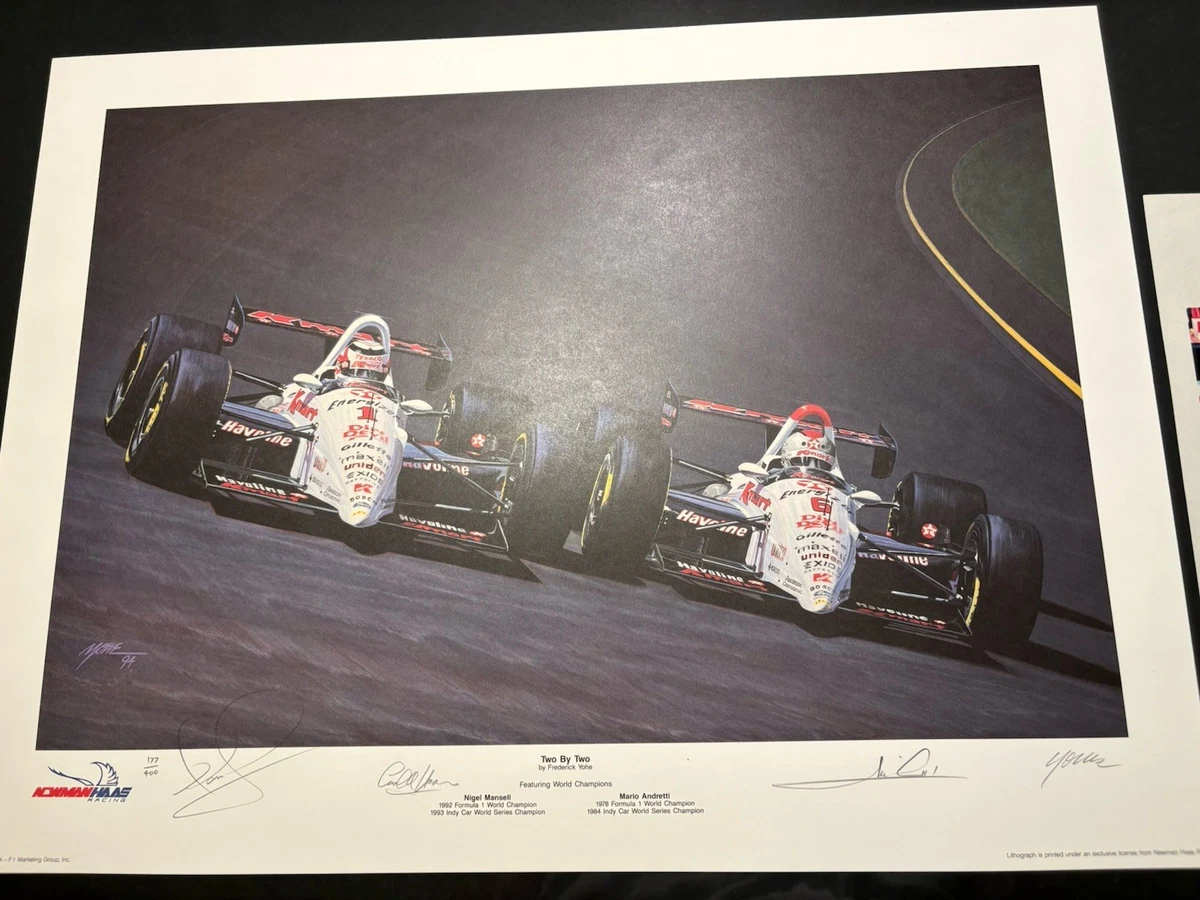 Nigel Mansell Formula 1 Original Autographed Items for sale | eBay