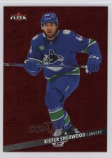 2025 Upper Deck Fleer Ultra Medallions Ruby Red 8/50 Kiefer Sherwood #M-42 0ba9