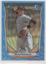 2014 Bowman Draft Chrome Blue Wave Refractor Brian Schales #CDP103 g0n