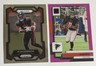 2023 Prizm Bijan Robinson RC #305 + 2022 Clearly Donruss Kyle Pitts Purple /175