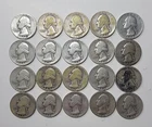 1940's Washington *90% Silver* Quarters (.25c lot of 20)
