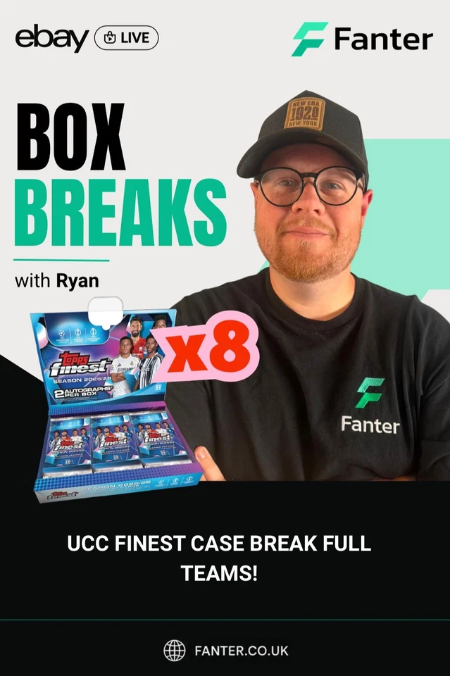 *SPOTS LIVE* TOPPS UCC FINEST CASE BREAK! 17 SPOTS ONLY!