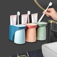 3 StüCk Zahnbecherhalter Ohne Bohren: Homury ZahnbüRstenhalter Wand, Z