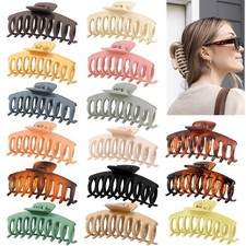 Hair Clips Claws, Nonslip Large Hair Grip Hairclips for Thin