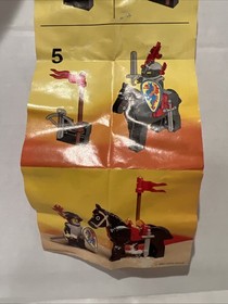 Lego Set # 6009:  Black Knight - Vintage 1992 - 100% Complete - Manual Included