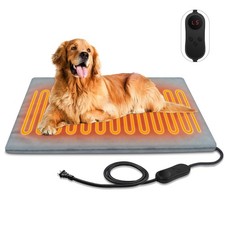 Large Pet Heating Pads for Dogs Cats Outdoor, 35.4 23.6inches Dog Cat Heatin...