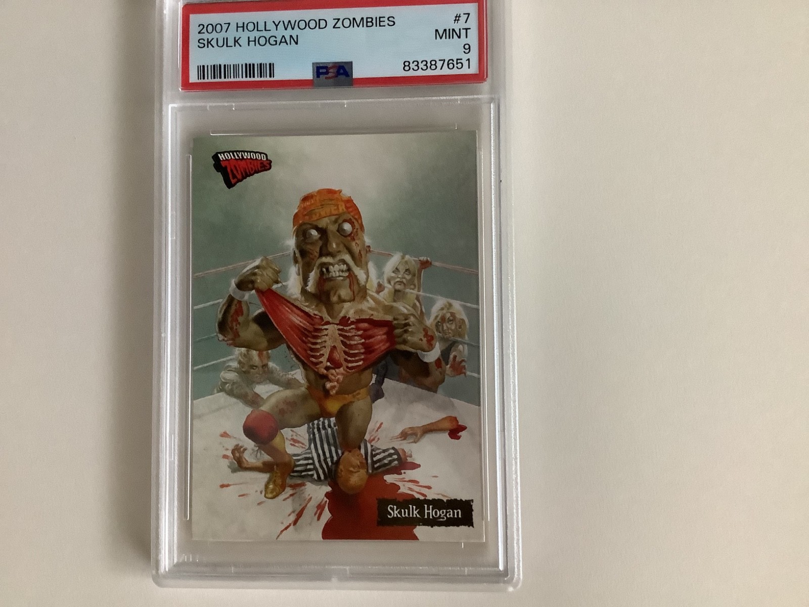 Hulk Hogan PSA 9
