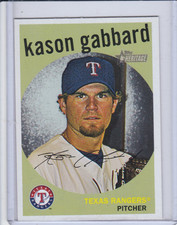 2008 Topps Heritage #445 Kason Gabbard