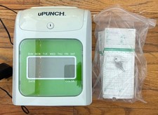 uPUNCH HN3000 Employee Time Clock w/ blank cards  2 keys - FREE SHIP