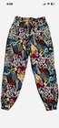 VTG VIP JEANS 1/25 Jogger Faux Cargo Pants Graffiti Streetwear Vibes 90's Y2K — photo 1