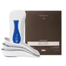 Height Increase Insole Men and Women, Soft, Comfort, Korea Insole, 1 Inch Sof...