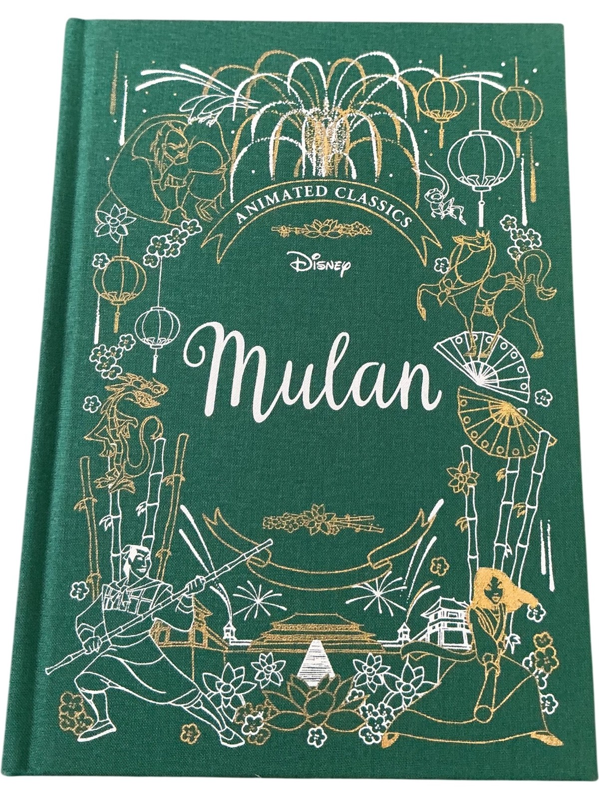 Disney Animated Classics Mulan Hardcover Illustrated Book