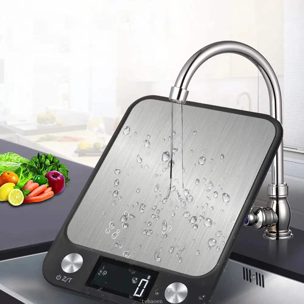Kitchen Scale 15Kg/1g Weighing Food Coffee Balance Electronic Digital Scales