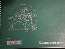 14 Elan Basketball Scorebooks With Pages For 35 Games