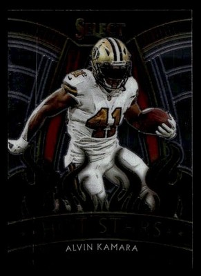 2020 Panini Select #HS15 Alvin Kamara Hot Stars New Orleans Saints