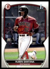 2023 Bowman Prospects Ruben Santana Arizona Diamondbacks #BP-42