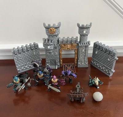 Chap Mei's The Wizard's Casle Play Set Vintage 1990's Incomplete Plus Knights.