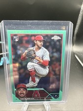 2023 Topps Chrome Update Series - Zack Weiss #USC155 Aqua Refractor /199 (RC)