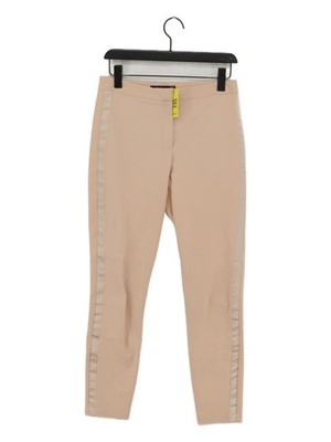 Hallhuber Women's Suit Trousers UK 8 Tan Cotton