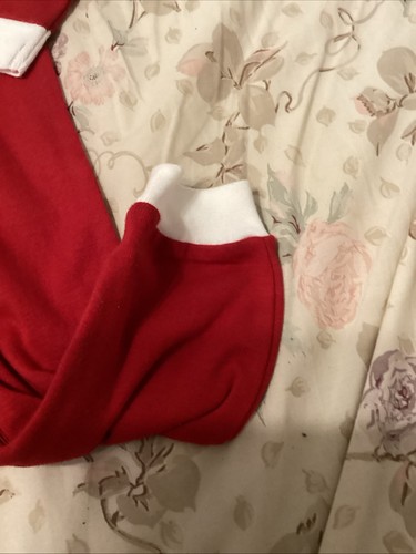 Gymboree 12-18 mesi. Pigiama Completo Zip Sleeper Vacanze Natale Nuovo con etichette Rosso - Foto 6 di 7