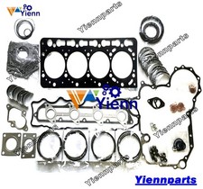 Overhaul Re-ring Kit For Kubota V3600 Engine M95s M105s Bobcat Tractor Loader
