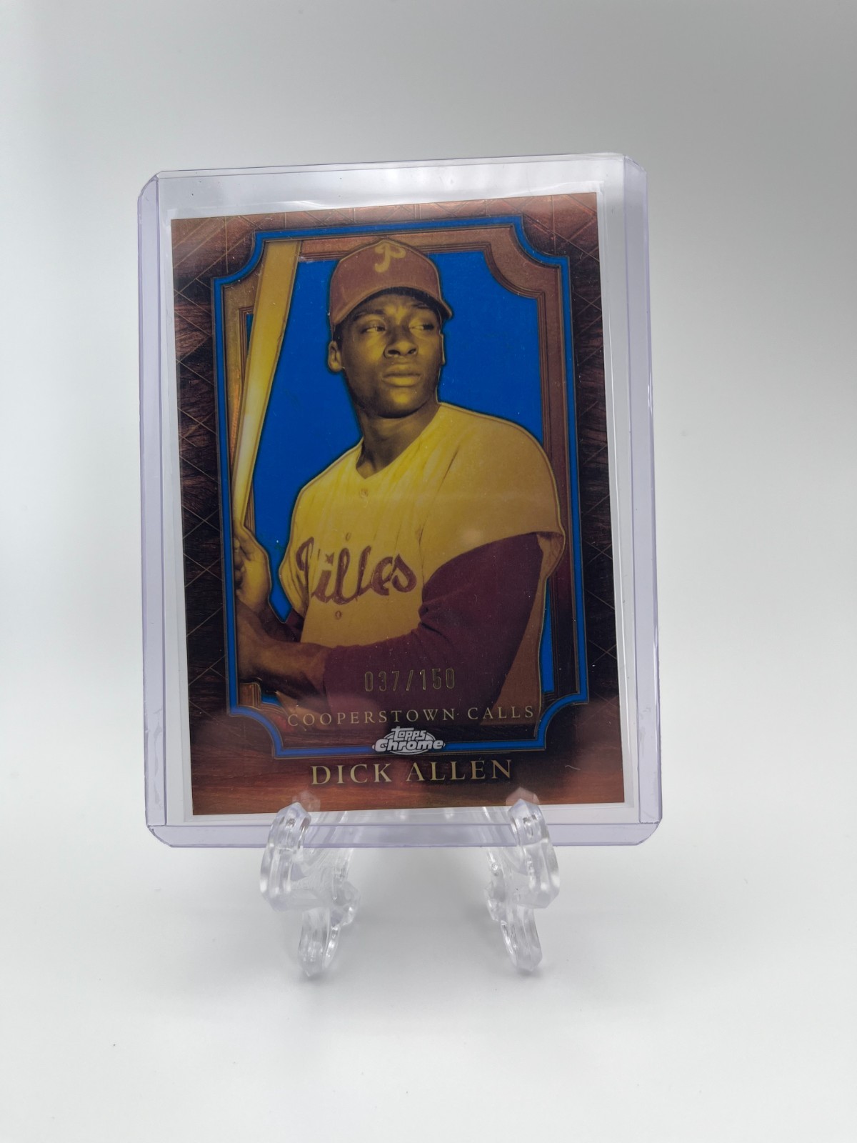 2025 Topps Chrome Dick Allen Cooperstown Calls /150 SP Blue