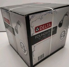 Delta B112920 Foundations Chrome Single Handle Shower Faucet New Sealed Luxury