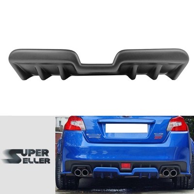 USA 2015-2021 Fits SUBARU WRX STI 4th Sedan Rear Bumper Diffuser Matte Black