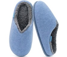 KuaiLu Womens Memory Foam Slippers Ladies Cozy Fuzzy Plush Fur Lined Warm...