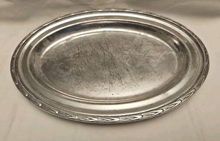1930 New Haven Railroad Dining Car International Silver 10" Platter