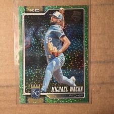 Green Confetti Topps Series 1 Michael Wacha Kansas City Royals 