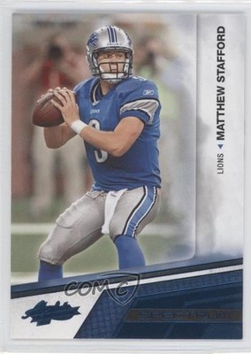 2010 Absolute Memorabilia Retail Spectrum Blue 37/75 Matthew Stafford #33 1qq6