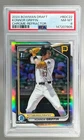 7805 Konnor Griffin 2024 Bowman Chrome Draft #BDC-22 Refractor 1st RC PSA 8