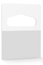 300PCS 1-1/4" X 1-5/8" Slot Hole Self Adhesive Hanging Tabs Heavy Duty Clear ...