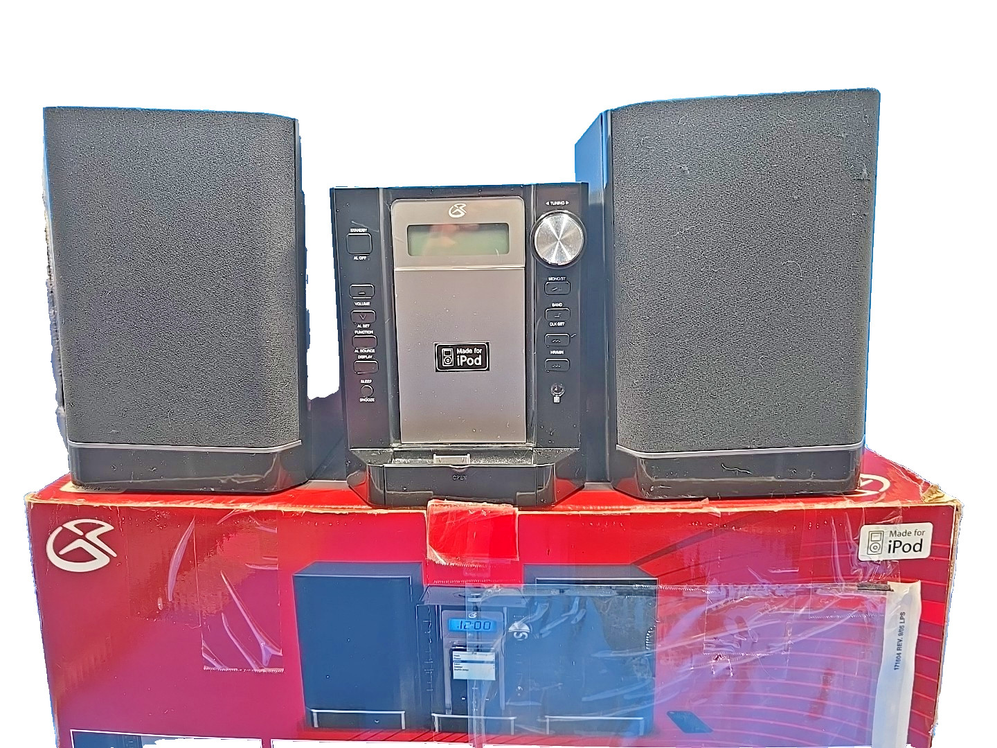 Hi2817, Am/fm Radio With 2 Full Response Speaker In Black