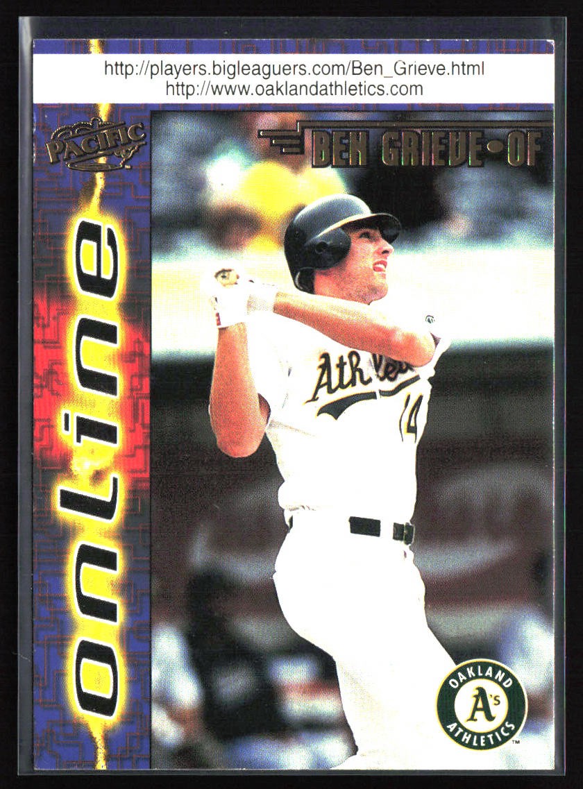 1998 Pacific Online #530 Ben Grieve : Hitting Gold