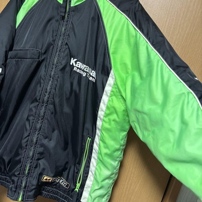Kawasaki Racing Jacket Padded Nylon Jacket RS Taichi Size L